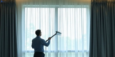 Commercial curtain stain removal service rosebery-nsw hotels offices restaurants